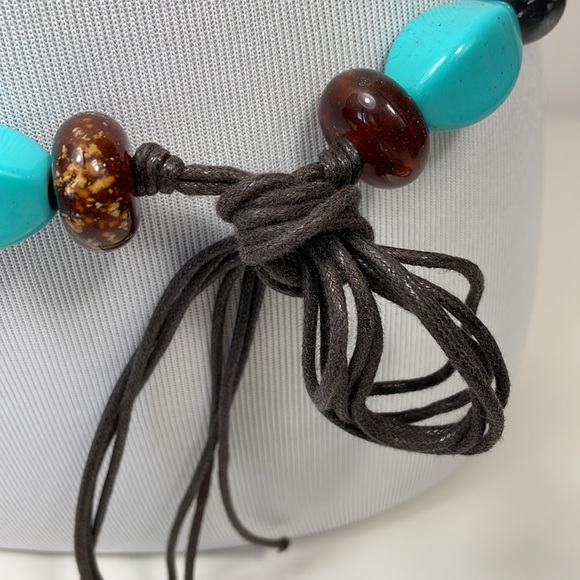 Hips boho belt ajustable waist, beaded belt - Picture 6 of 9